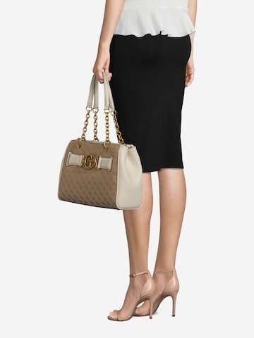 GUESS Shoulder Bag 'Aviana' in Beige