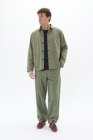 Matinique Loose fit Chino trousers in Green