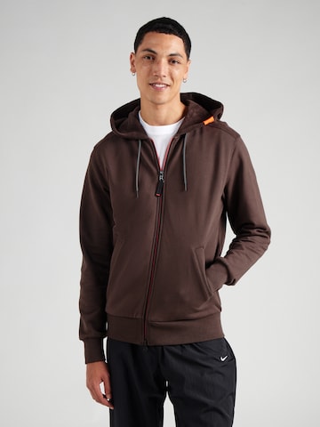 Bogner Fire + Ice Zip-Up Hoodie 'KANO' in Brown: front
