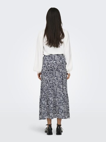 JDY Skirt 'LIVE' in Blue