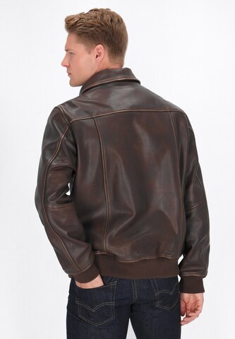 DreiMaster Vintage - Chaqueta de entretiempo en marrón