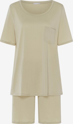 Hanro Korte pyjama in Beige: voorkant