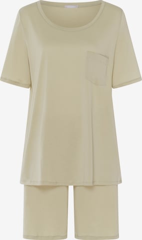 Hanro Short Pajama Set in Beige: front