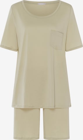 Hanro Korte pyjama in Beige: voorkant