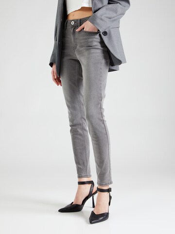 Skinny Jean TAIFUN en gris : devant