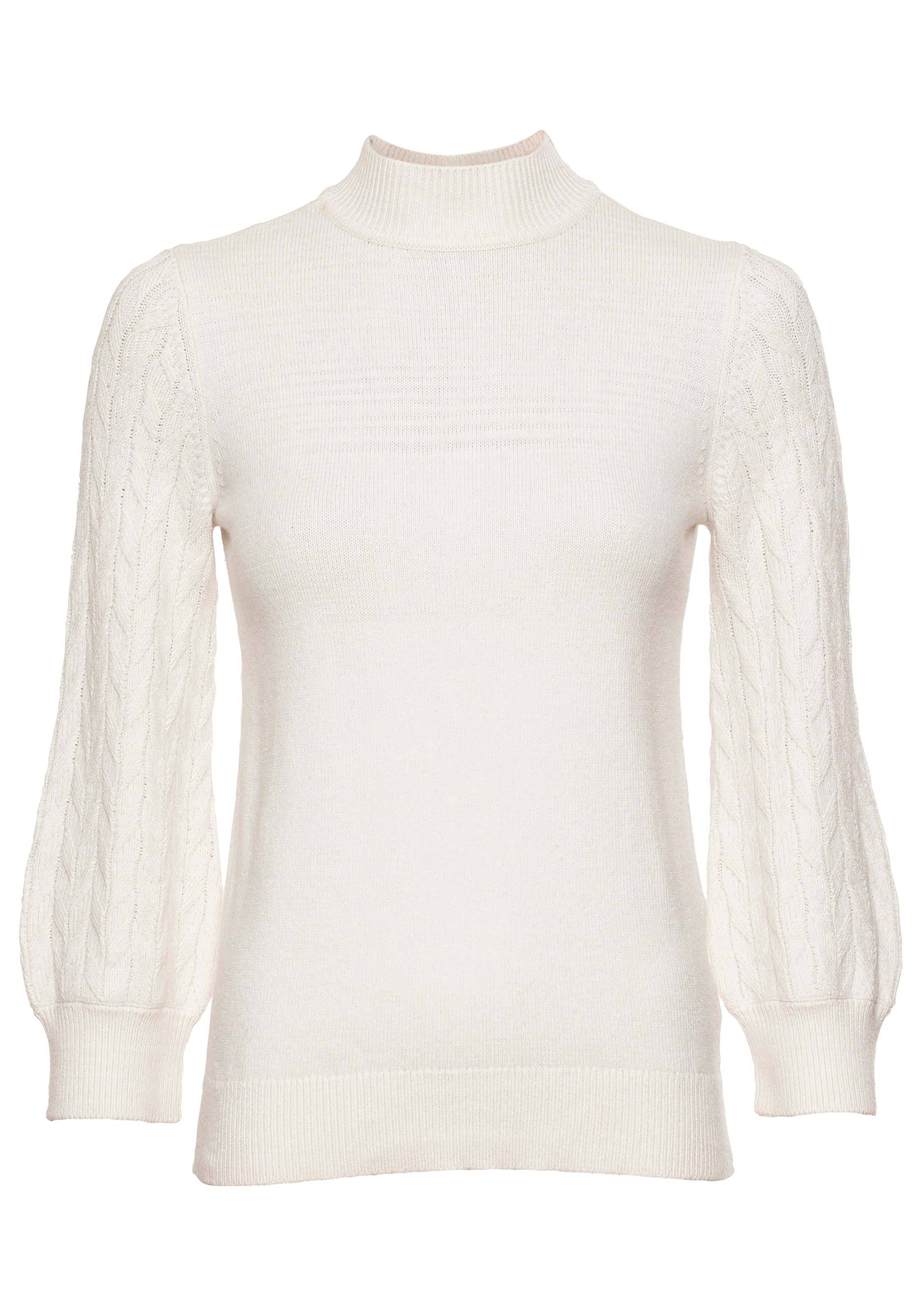 LAURA SCOTT Sweater in White ABOUT YOU