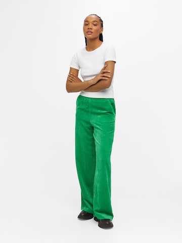 OBJECT Wide leg Broek 'RITA' in Groen