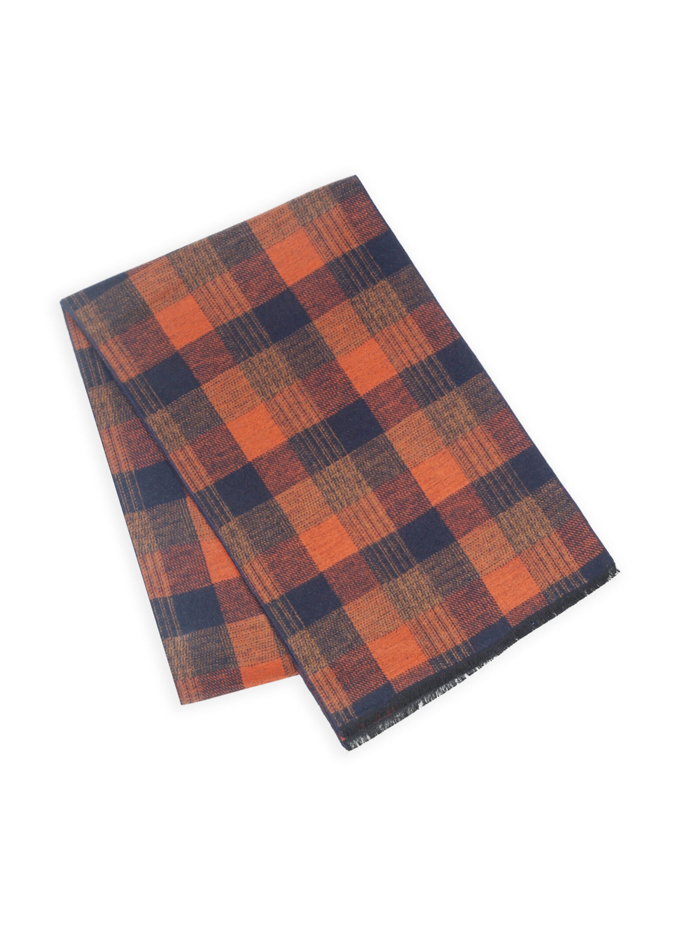 Écharpe Real Guys en marron : devant