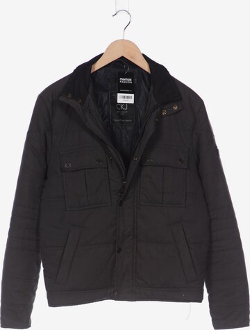Calvin Klein Jeans Jacket & Coat in M in Grey: front