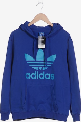 ADIDAS ORIGINALS Sweatshirt & Zip-Up Hoodie in XXXL in Blue: front