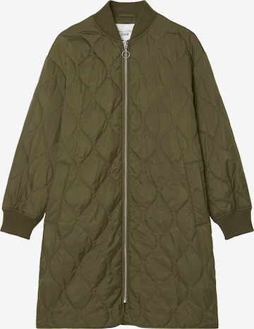 Marc O'Polo DENIM Between-Seasons Coat in Green: front