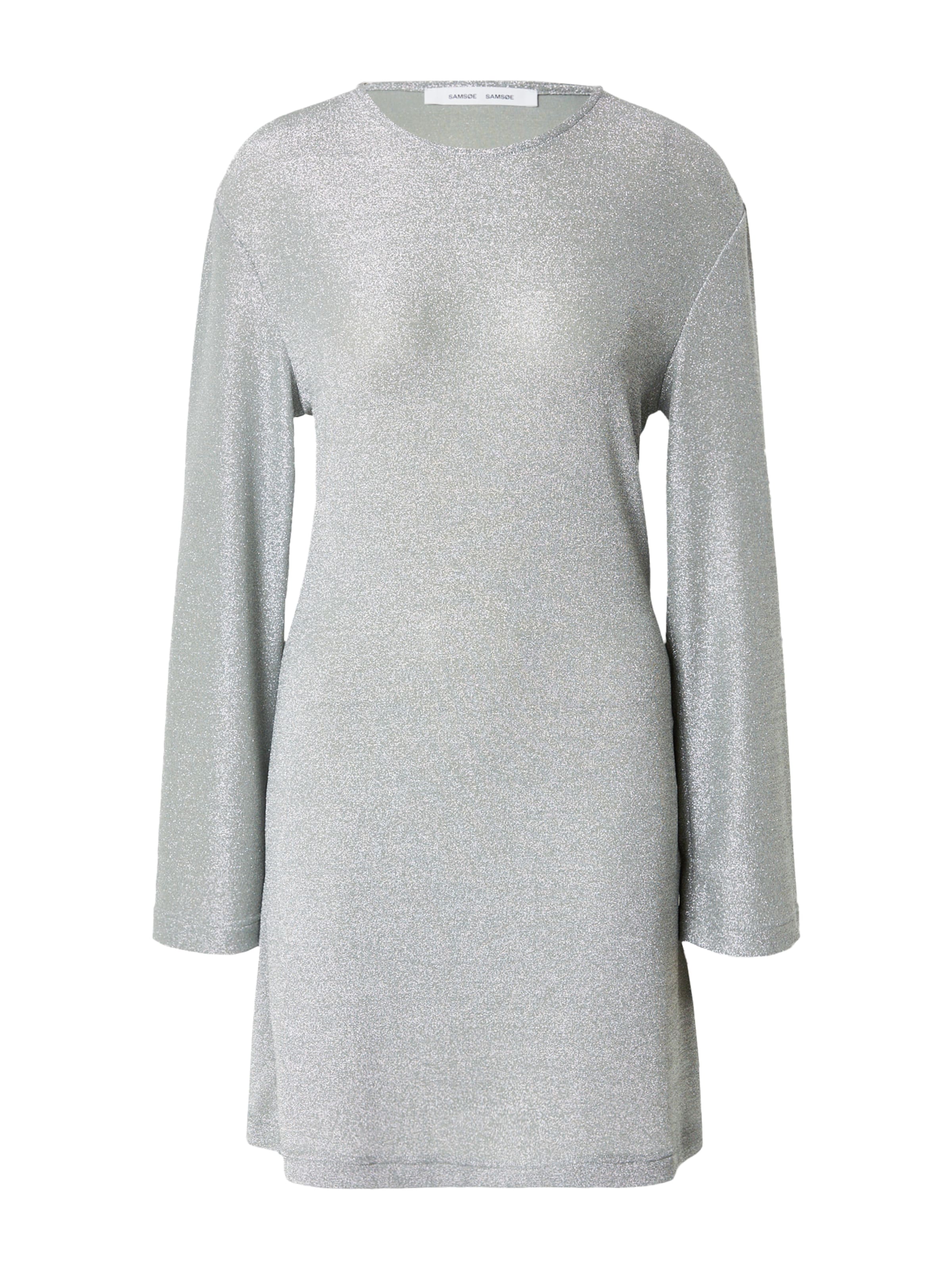 Samsøe Samsøe Kleid 'Zenia' in Silber: Vorderseite