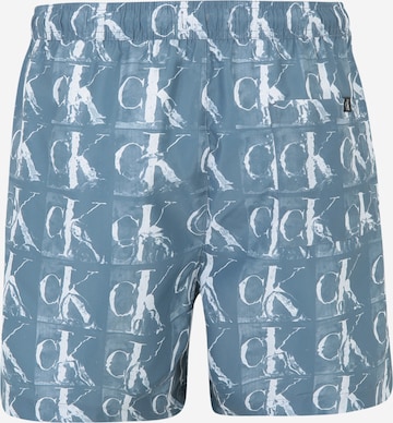 Calvin Klein Swimwear Badeshorts i blå