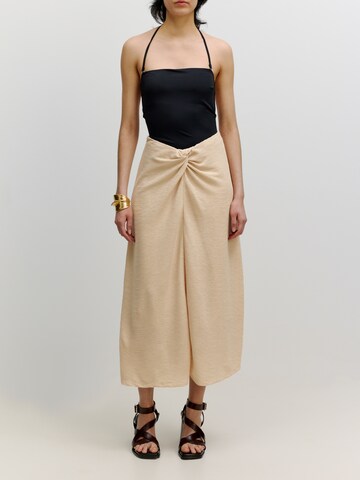 EDITED Skirt 'Clementine' in Beige