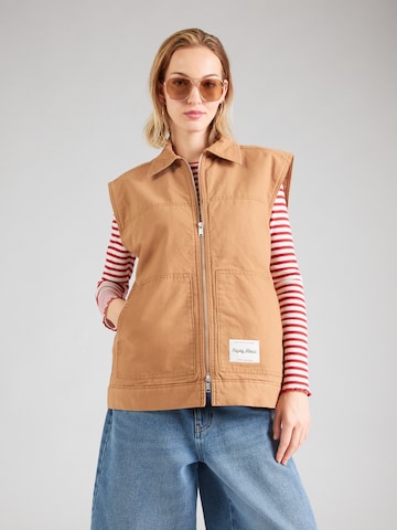 Gilet di Monki in marrone: frontale