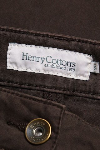 Henry Cotton's Pants in S in Black