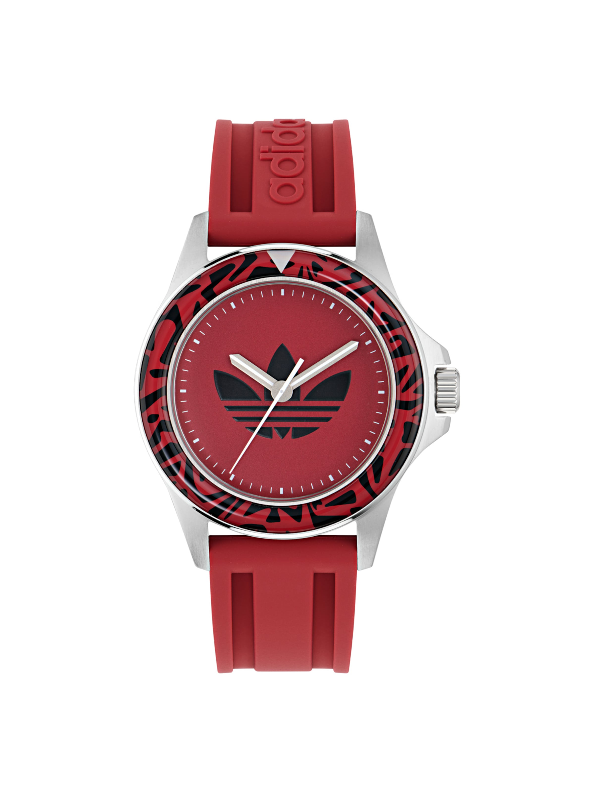 Montre à affichage analogique 'EXPRESSION ONE' ADIDAS ORIGINALS en rouge : devant