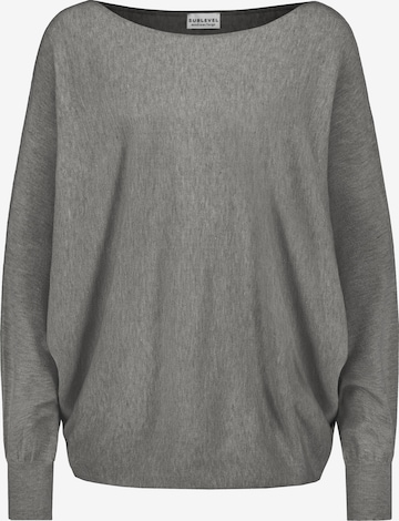 Sublevel Sweater in Grey: front