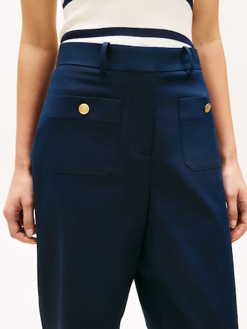 TOMMY HILFIGER Bő szár Nadrág - kék