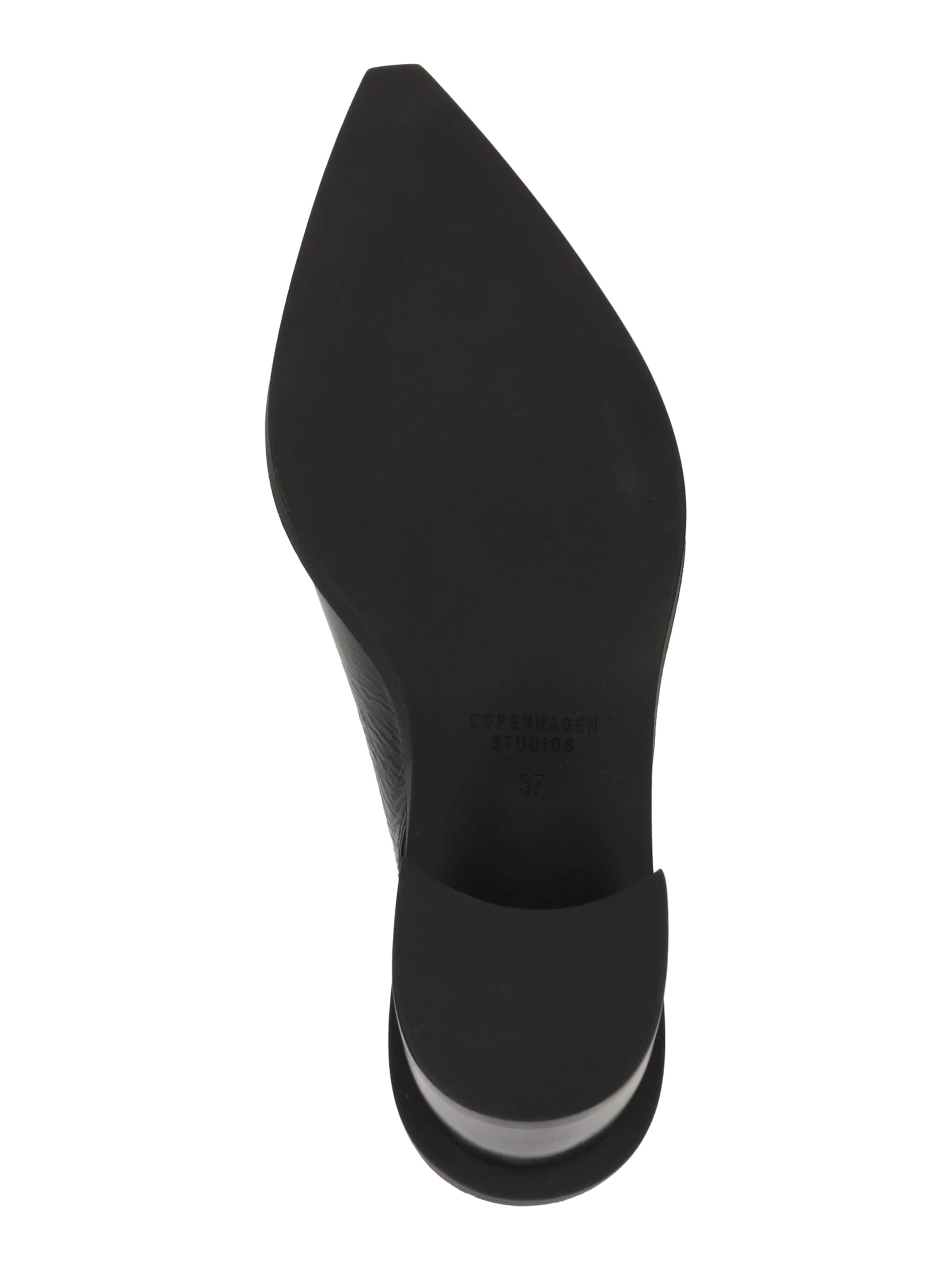 Copenhagen Studios Лодочки с открытой пяткой '431' в Черный
