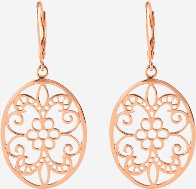 ELLI Auskari 'Ornament', krāsa - rožzeltains, Preces skats
