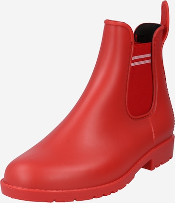 Dockers by Gerli Chelsea boty – červená: přední strana