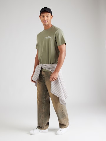 Calvin Klein Jeans Regularen Majica | zelena barva