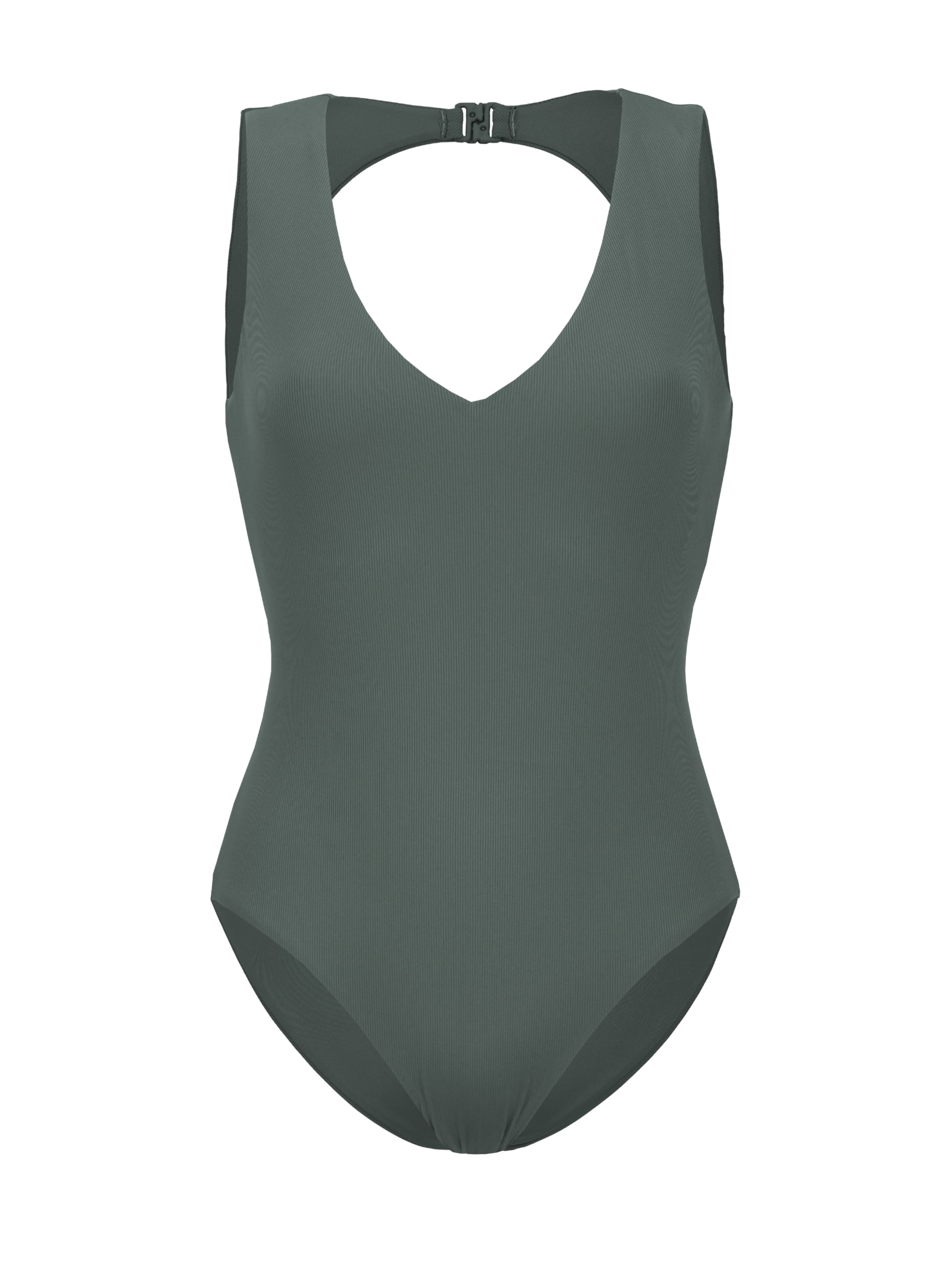 Bustier Maillot de bain VIVID en vert : devant