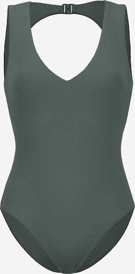 VIVID Badeanzug in dunkelgrün, Produktansicht