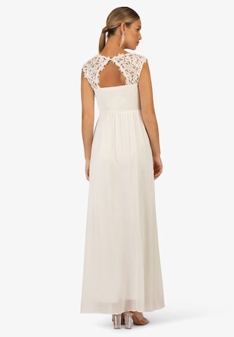 Robe de soirée Kraimod en blanc