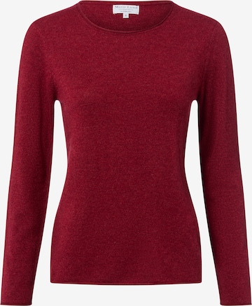 Pull-over Marie Lund en rouge : devant