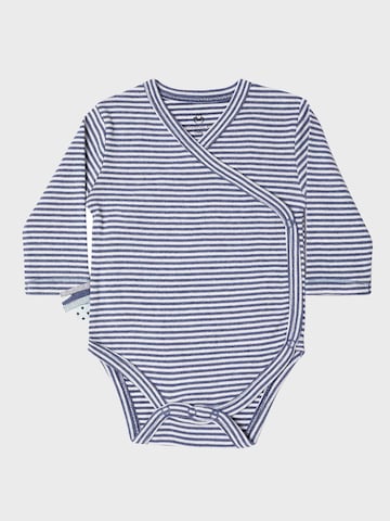 OrganicEra Romper/Bodysuit in Blue: front