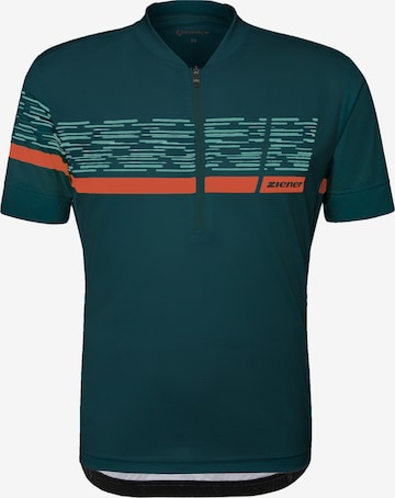 ZIENER Performance Shirt 'NEMIC-Z ' in Green: front