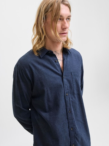 JACK & JONES Regular Fit Skjorte 'JJECLASSIC' i blå