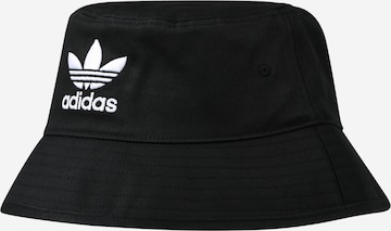 ADIDAS ORIGINALS - Sombrero 'Trefoil ' en negro: frente