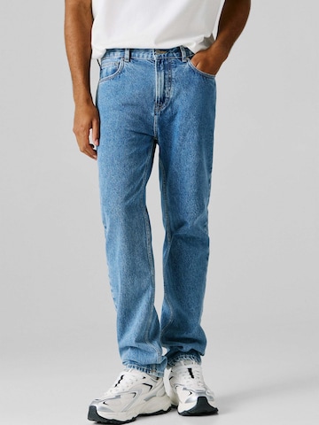 Red Bull Racing x Pepe Jeans Loosefit Jeans in Blauw: voorkant