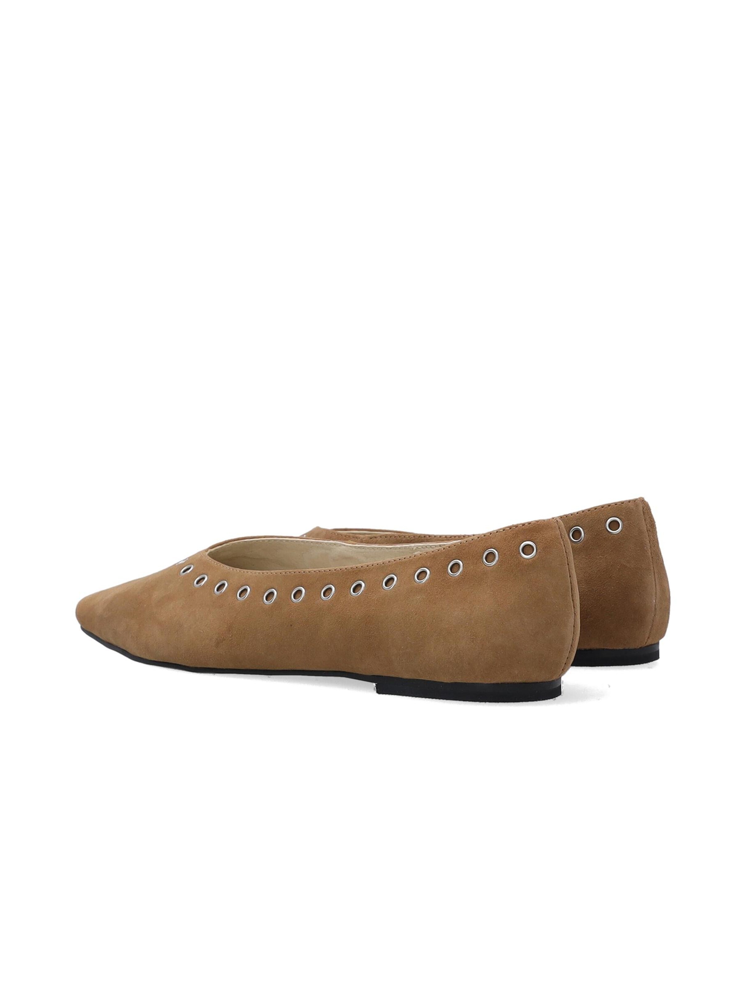 VENEZIA Ballet Flats in Brown