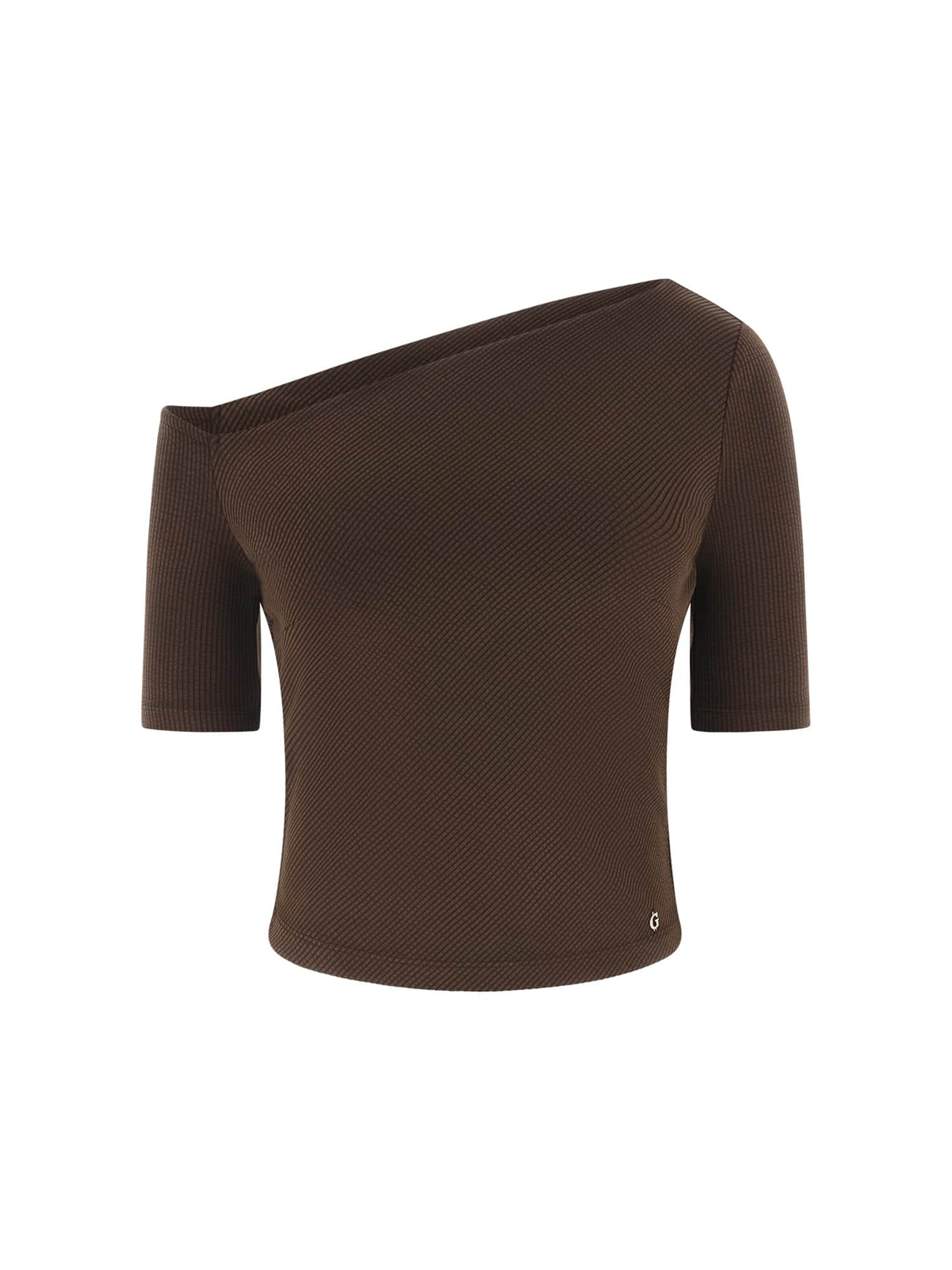 GUESS Top in Braun: Vorderseite