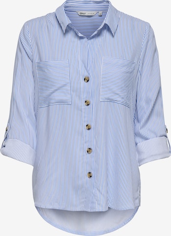 ONLY Bluse in Blau: Vorderseite