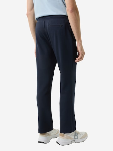 BOGNER Regular Trousers with creases 'Reed' in Blue