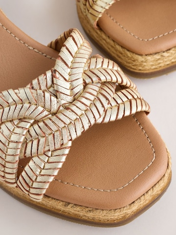 Sandales à lanières 'Forever Comfort' Next en or