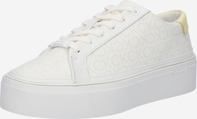 Calvin Klein Zemie brīvā laika apavi, krāsa - krēmkrāsas / balts, Preces skats