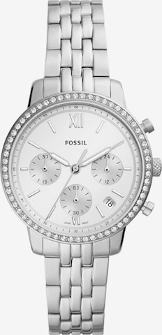 FOSSIL Analog Watch in Silver: front