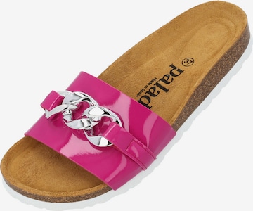 Palado Mules 'Gozo' in Pink: front