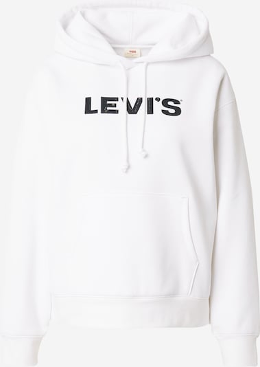 LEVI'S ® Sportisks džemperis 'Graphic Ash Hoodie', krāsa - Zelts / melns / balts, Preces skats