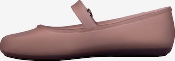 MELISSA Ballerina in Braun: Vorderseite