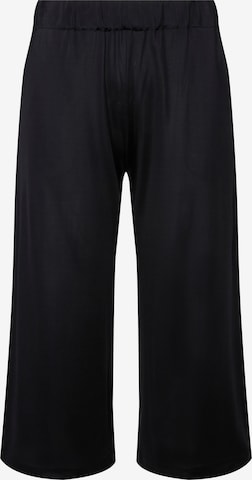 Ulla Popken Trousers in Blue: front