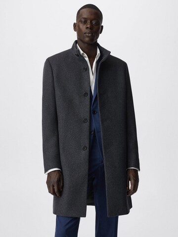 Manteau mi-saison 'Funnel' MANGO MAN en gris : devant