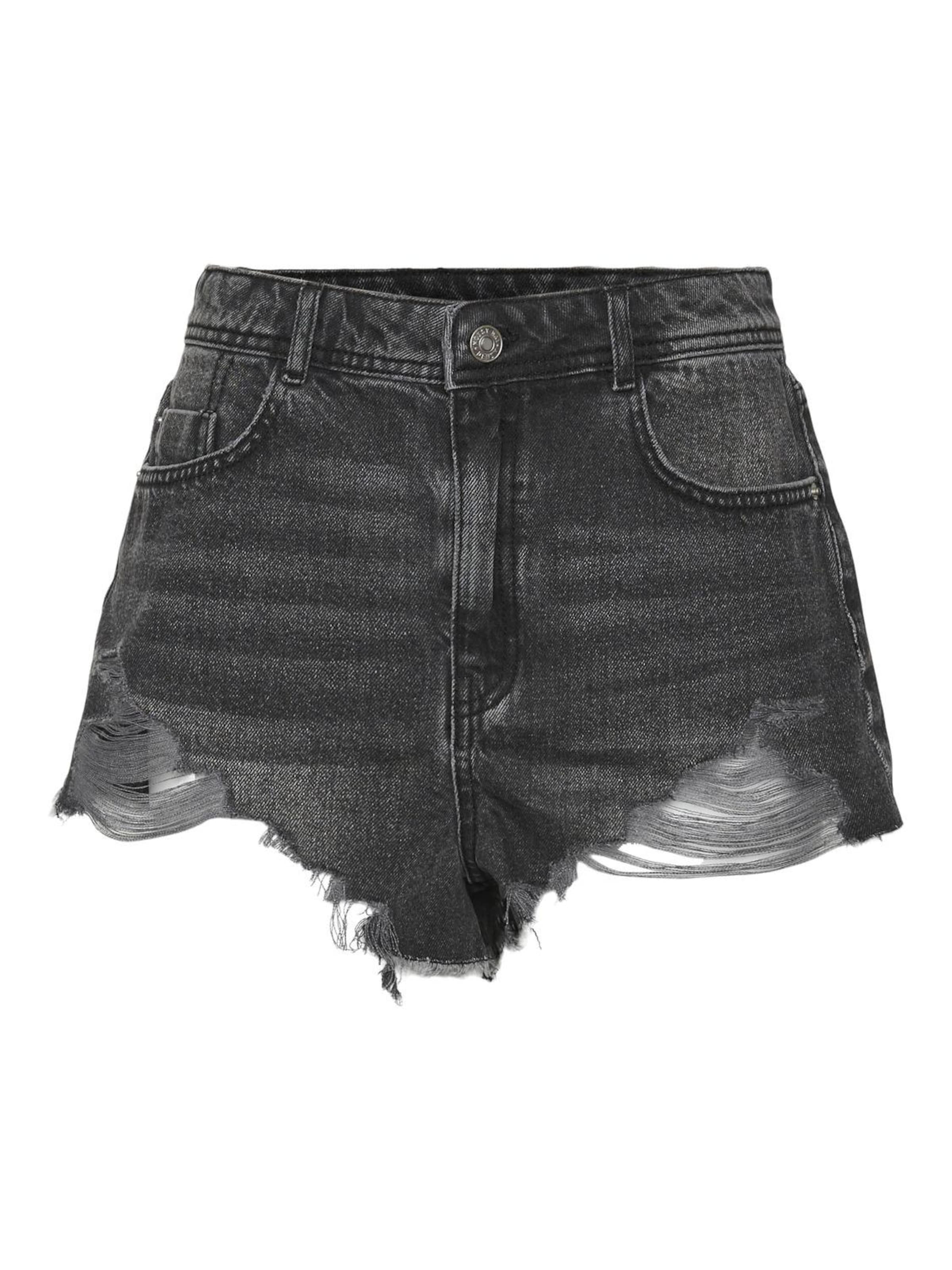 Noisy may Regular Jeans 'Drew' in Zwart: voorkant