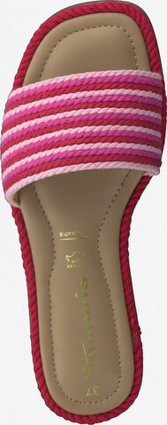 TAMARIS - Sapato aberto em rosa